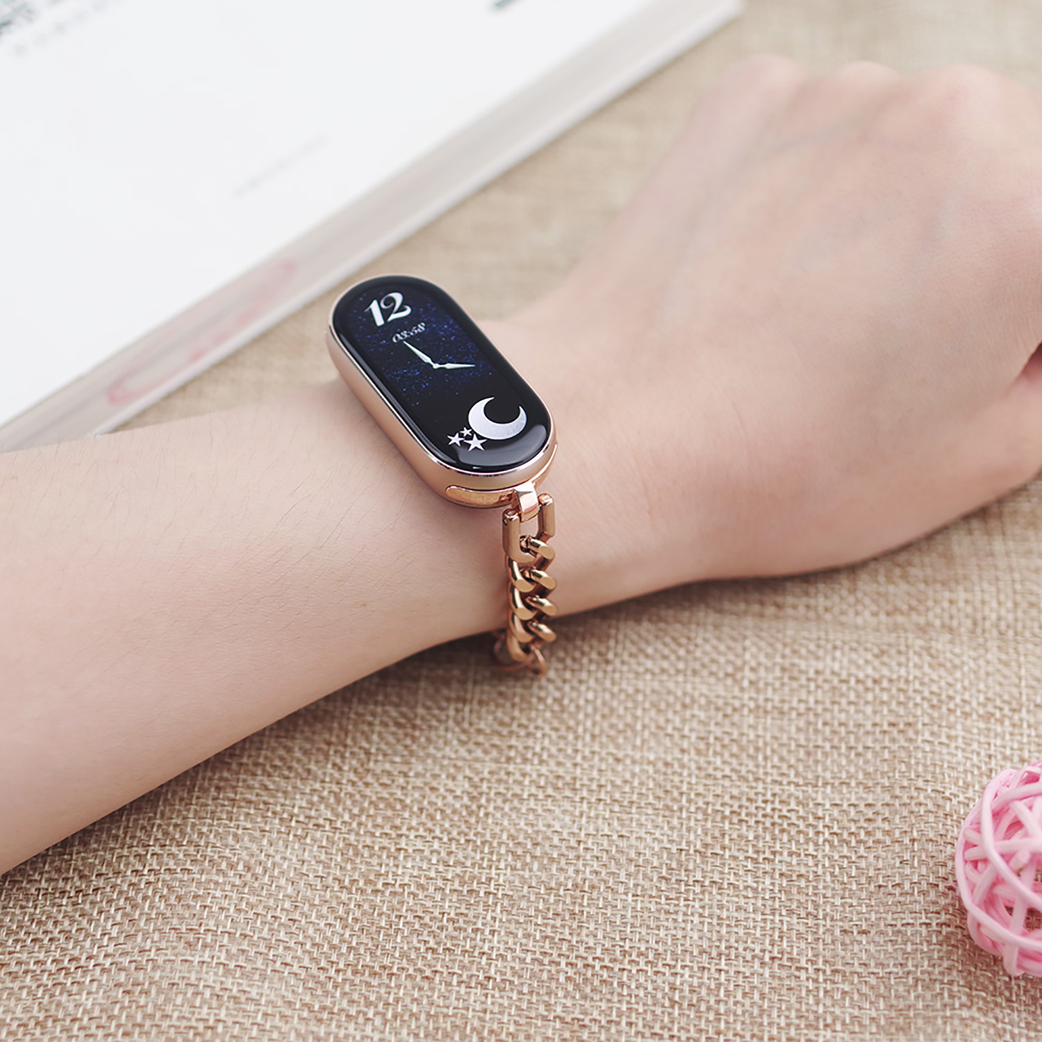 Watches Ladies Smartwatch - Bracelet chaîne pour Mi Band 11