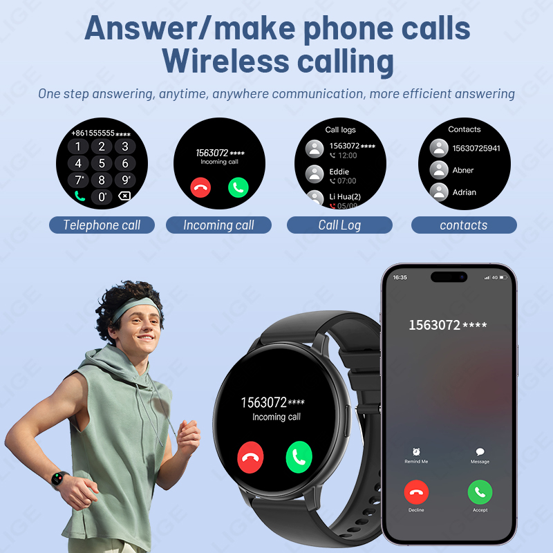 Nouvelle montre connectée LIGE - Watches Ladies Smartwatch avis et prix