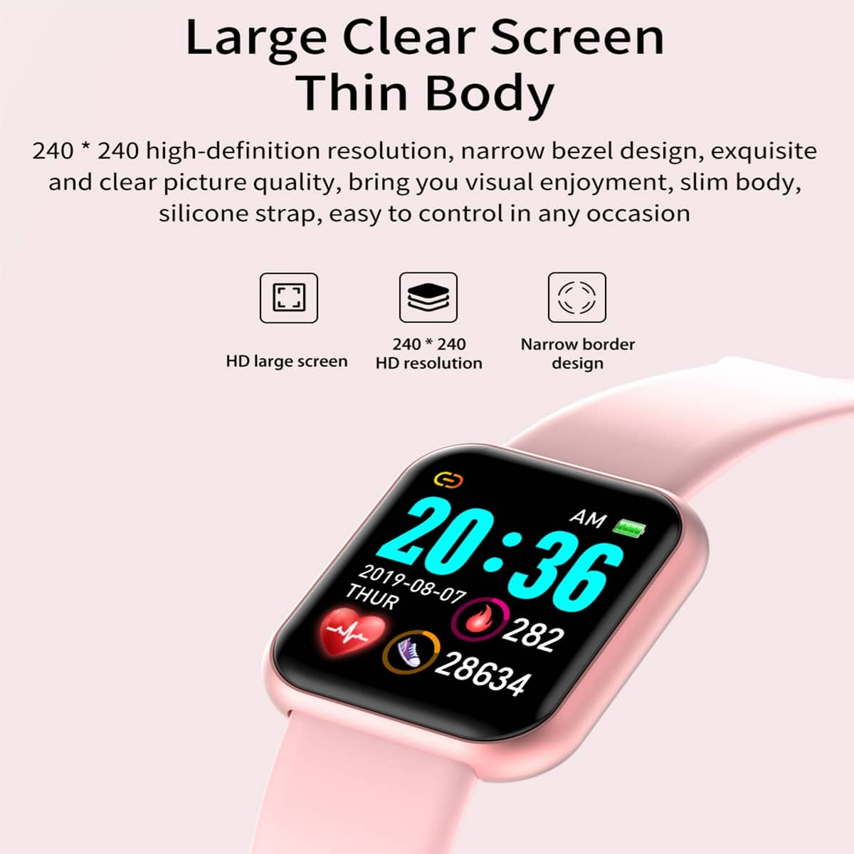Montre connectée Y68 D20 pour  - Smartwatch Watches For Kids avis et prix